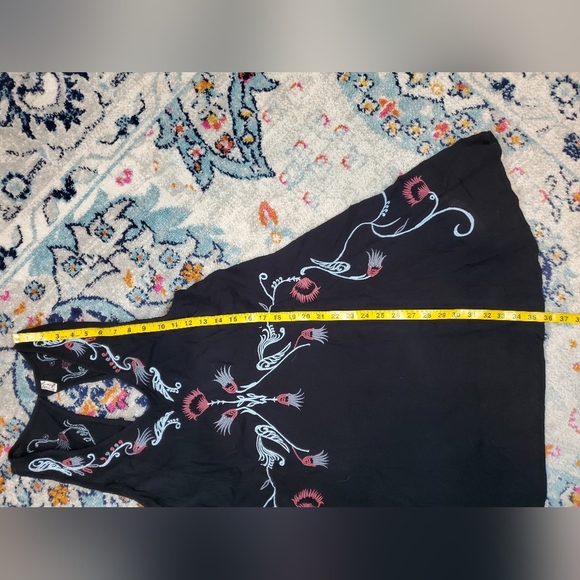 FREE People adelaide festival slip Embroidered Mini Dress. Womens small. EUC - Picture 6 of 15